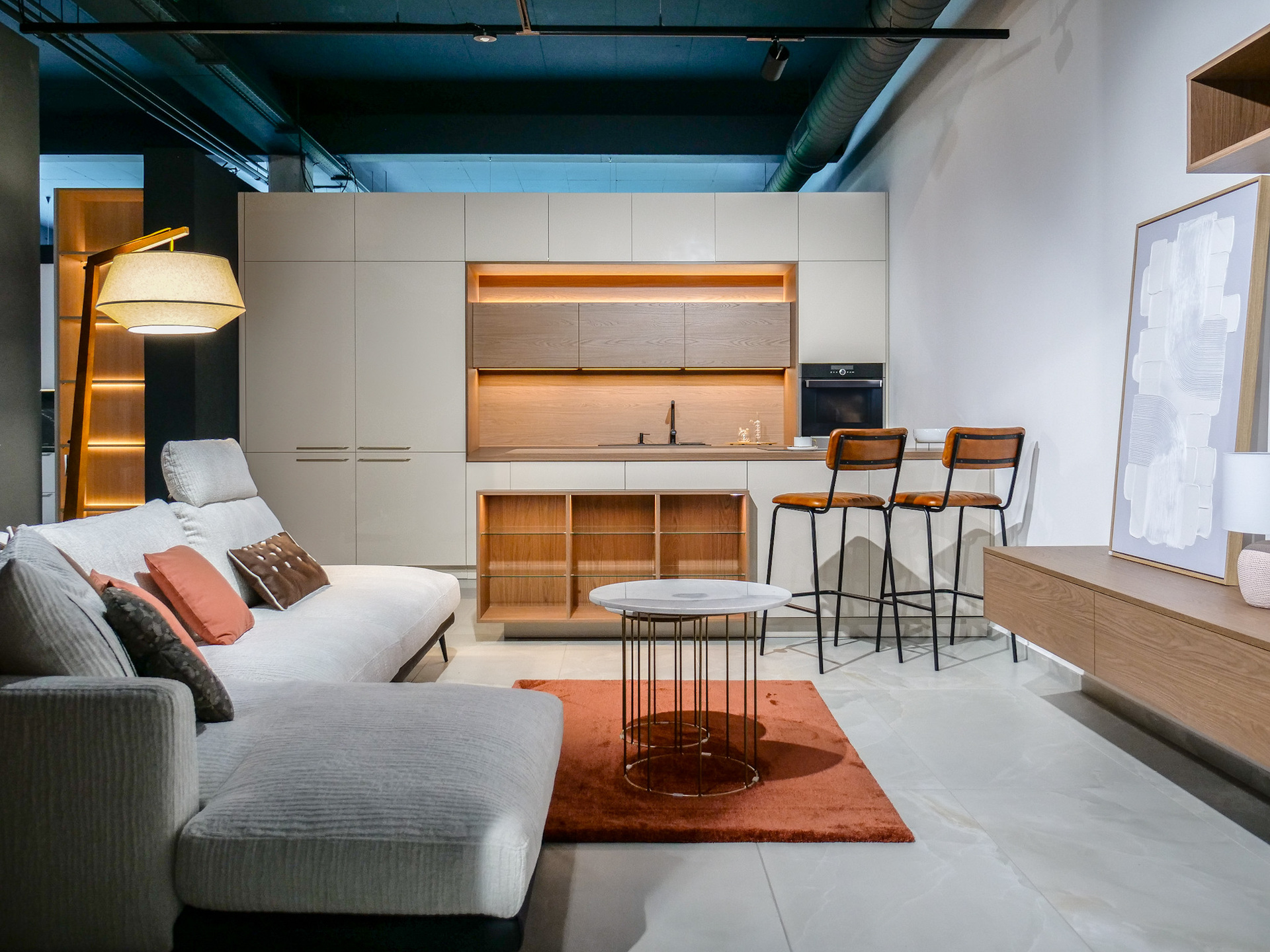 Kuchyňa Satin Lesk | Dub Casella