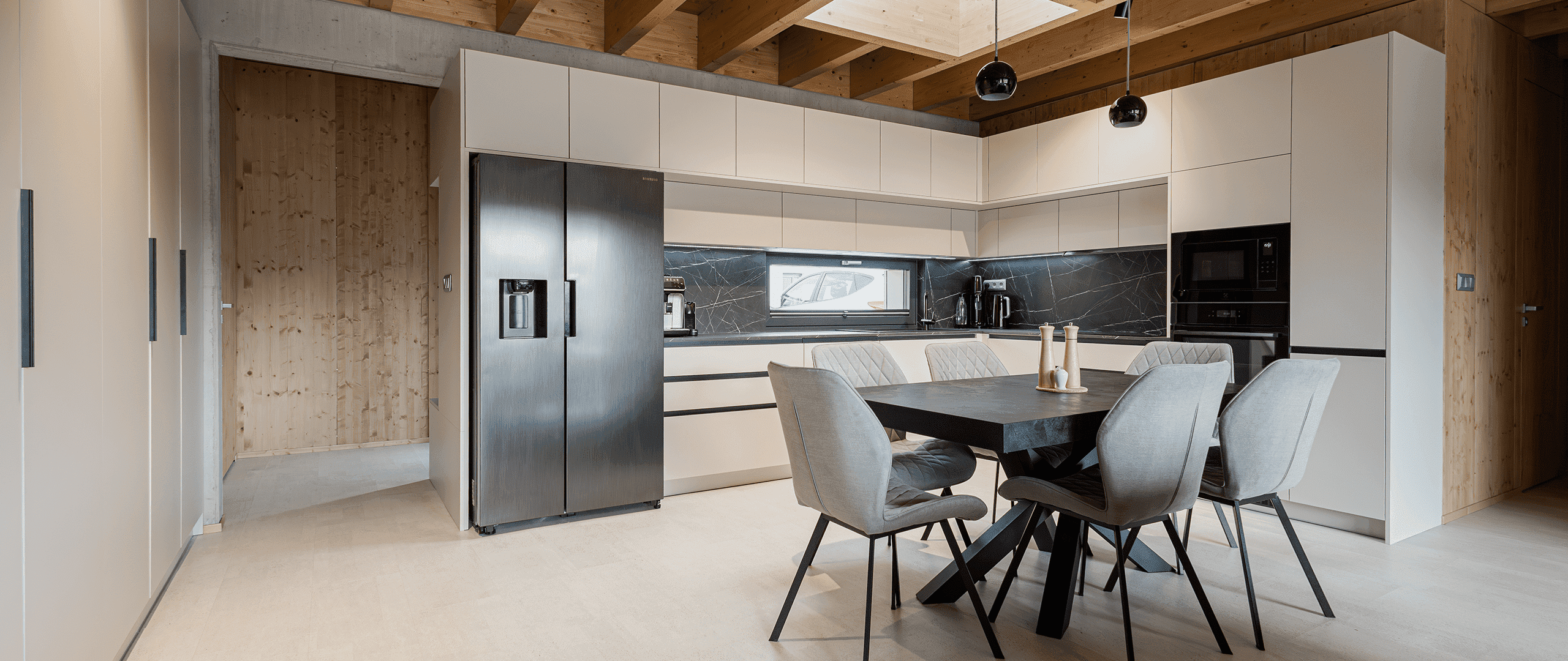 Kuchyňa Kašmír Matt | Pietra Grigia Čierna